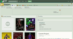 Desktop Screenshot of distephano.deviantart.com