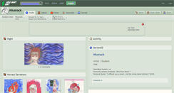 Desktop Screenshot of miusnack.deviantart.com