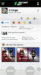 Mobile Screenshot of j-rouge.deviantart.com