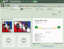 Tablet Screenshot of j-rouge.deviantart.com