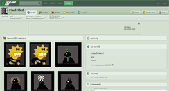 Desktop Screenshot of miadivided.deviantart.com