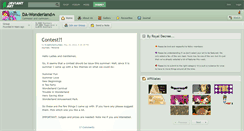 Desktop Screenshot of da-wonderland.deviantart.com