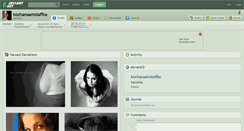Desktop Screenshot of kochanaamstaffka.deviantart.com