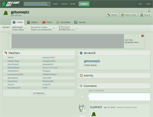Tablet Screenshot of getsomeplz.deviantart.com