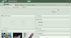 Desktop Screenshot of jjlewis86.deviantart.com