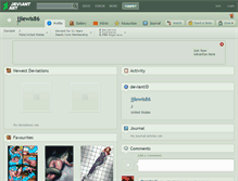 Tablet Screenshot of jjlewis86.deviantart.com