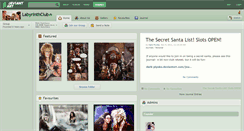 Desktop Screenshot of labyrinthclub.deviantart.com