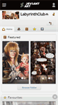Mobile Screenshot of labyrinthclub.deviantart.com