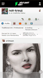 Mobile Screenshot of noir-kreuz.deviantart.com