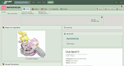 Desktop Screenshot of mariogirlsclub.deviantart.com