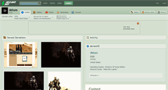 Desktop Screenshot of deiuos.deviantart.com