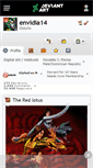 Mobile Screenshot of envidia14.deviantart.com
