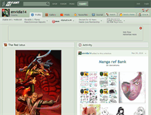 Tablet Screenshot of envidia14.deviantart.com
