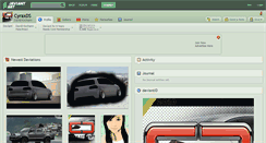 Desktop Screenshot of cyraxds.deviantart.com