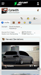 Mobile Screenshot of cyraxds.deviantart.com