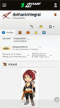 Mobile Screenshot of dothackintegral.deviantart.com