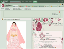 Tablet Screenshot of preettisen.deviantart.com