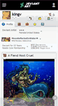 Mobile Screenshot of kingv.deviantart.com