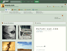 Tablet Screenshot of emaraty-style.deviantart.com