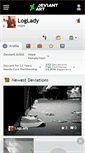 Mobile Screenshot of loglady.deviantart.com