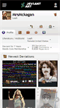 Mobile Screenshot of mrsmckagan.deviantart.com