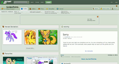 Desktop Screenshot of goldenpoints.deviantart.com
