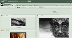 Desktop Screenshot of elemento11.deviantart.com