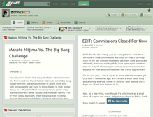Tablet Screenshot of borin23.deviantart.com