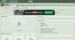 Desktop Screenshot of novadex.deviantart.com