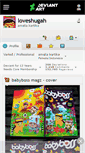 Mobile Screenshot of loveshugah.deviantart.com