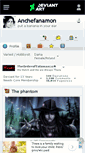 Mobile Screenshot of anchefanamon.deviantart.com