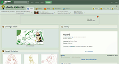 Desktop Screenshot of chaotix-shadow-fan.deviantart.com