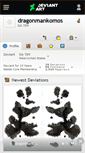 Mobile Screenshot of dragonmankomos.deviantart.com