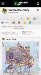Mobile Screenshot of karma-the-crazy.deviantart.com