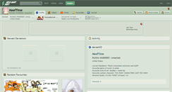 Desktop Screenshot of meeftime.deviantart.com