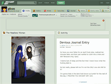 Tablet Screenshot of gibsos.deviantart.com