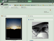 Tablet Screenshot of coobos.deviantart.com