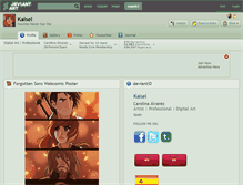 Tablet Screenshot of kaisel.deviantart.com