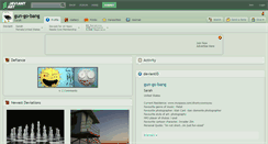Desktop Screenshot of gun-go-bang.deviantart.com