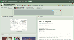 Desktop Screenshot of kats-thelastvampire.deviantart.com