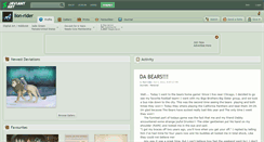Desktop Screenshot of lion-rider.deviantart.com