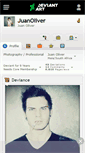 Mobile Screenshot of juanoliver.deviantart.com