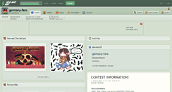Desktop Screenshot of germany-fans.deviantart.com