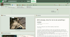 Desktop Screenshot of mrcollection.deviantart.com