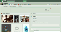 Desktop Screenshot of littlelhea.deviantart.com