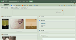 Desktop Screenshot of hakansor.deviantart.com