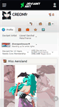 Mobile Screenshot of creonfr.deviantart.com