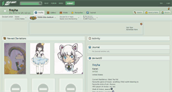Desktop Screenshot of freyha.deviantart.com
