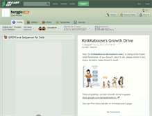 Tablet Screenshot of berggie.deviantart.com