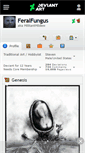 Mobile Screenshot of feralfungus.deviantart.com